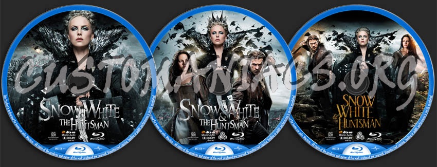 Snow White & the Huntsman blu-ray label