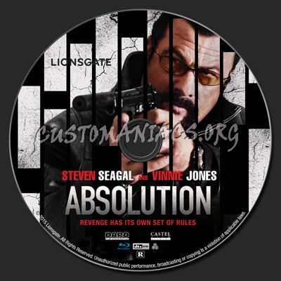 Absolution blu-ray label