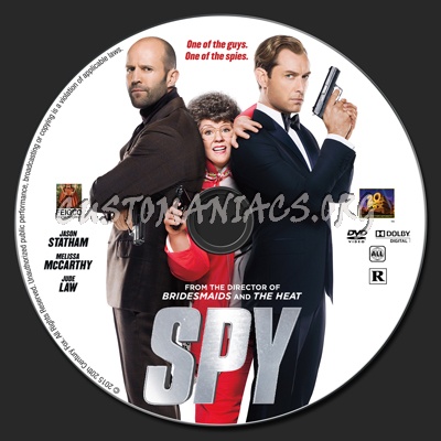 Spy dvd label