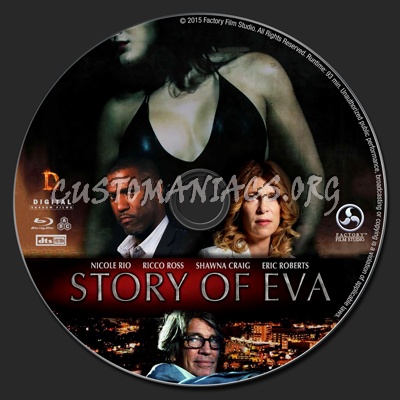 Story of Eva blu-ray label