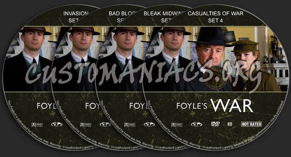 Foyle's War - Set 4 dvd label