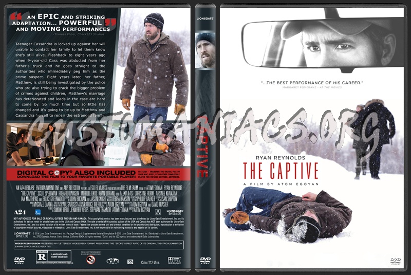 The Captive dvd cover