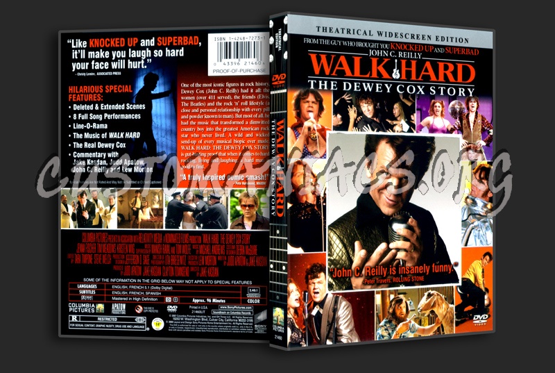 Walk Hard The Dewey Cox Story dvd cover
