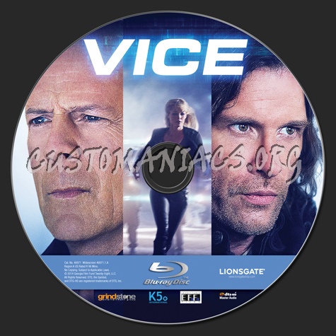 Vice blu-ray label