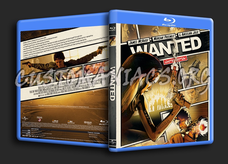 Wanted blu-ray cover