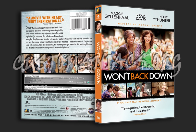 Won't Back Down dvd cover