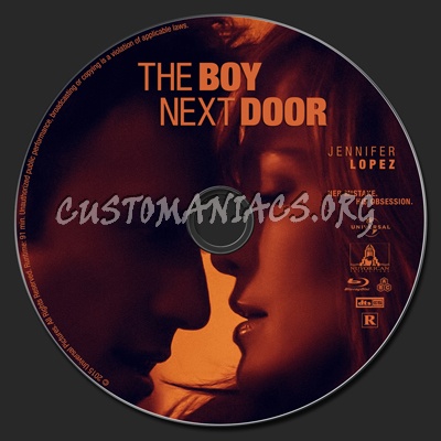 The Boy Next Door blu-ray label