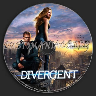 Divergent dvd label