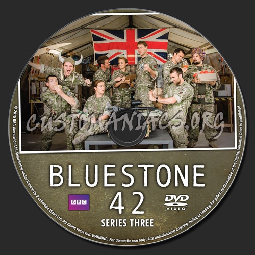 Bluestone 42 - Series 3 dvd label