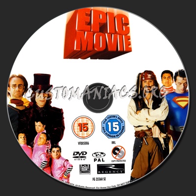 Epic Movie dvd label