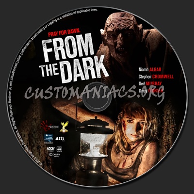 From the Dark dvd label