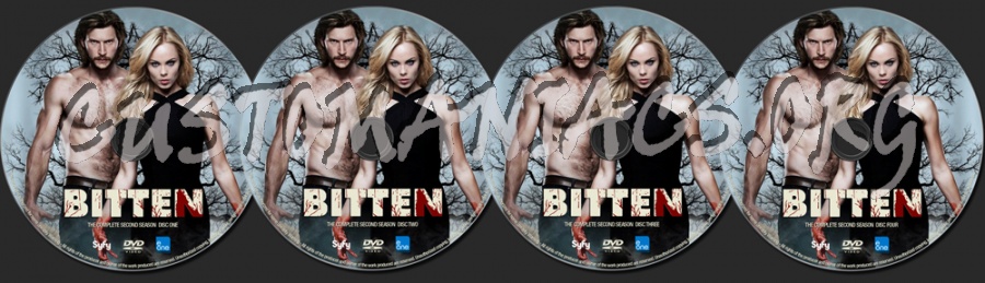 Bitten Season 2 dvd label