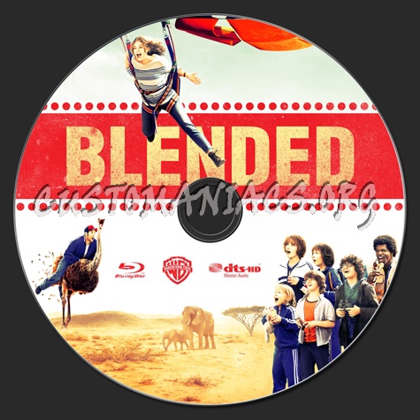 Blended blu-ray label