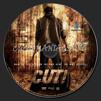 Cut! dvd label