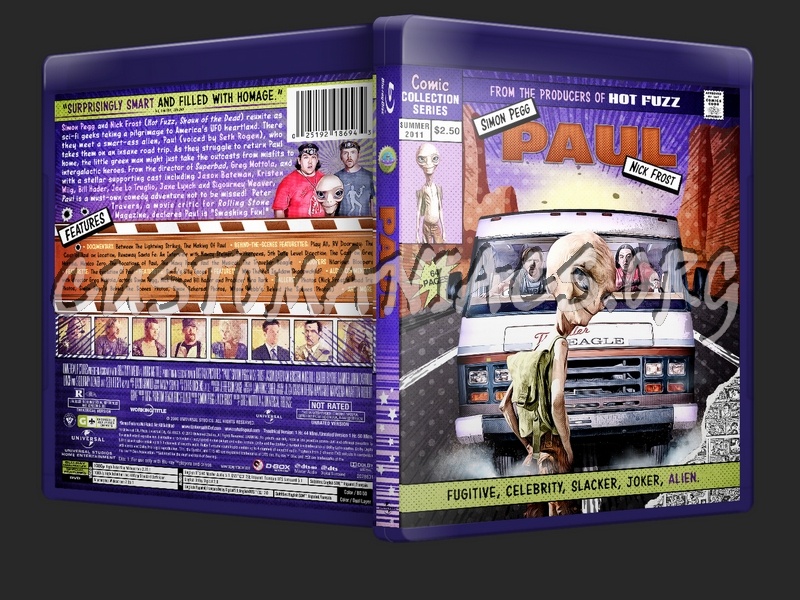 Paul blu-ray cover