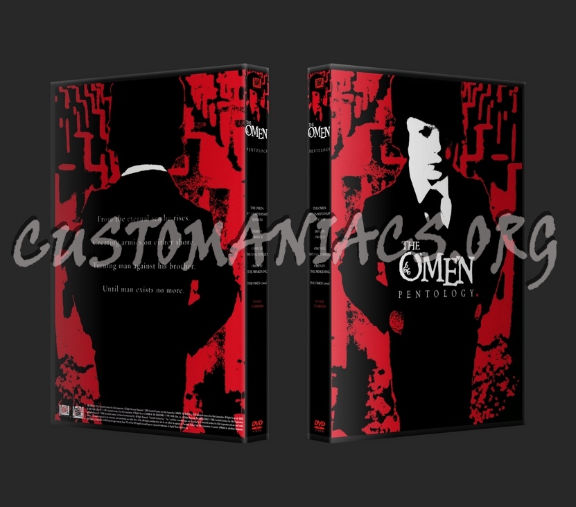 The Omen Pentology (20mm Spine) dvd cover