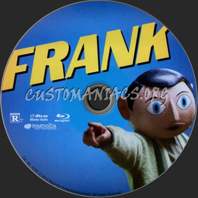 Frank blu-ray label