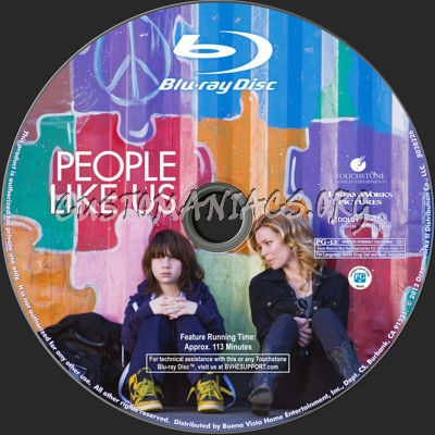 People Like Us blu-ray label