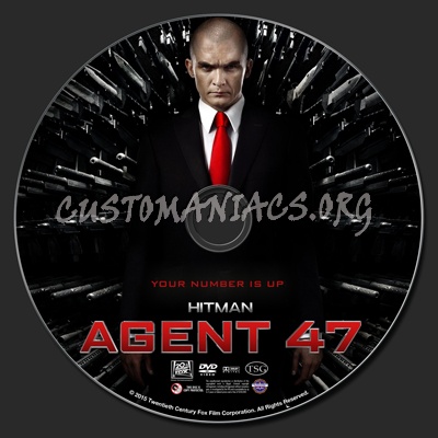 Hitman Agent 47 Dvd Label Dvd Covers Labels By Customaniacs Id Free Download Highres Dvd Label