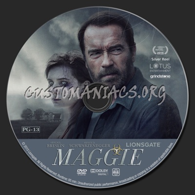 Maggie dvd label