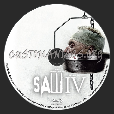 Saw 4 blu-ray label