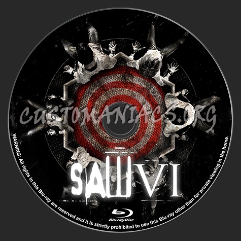 Saw 6 blu-ray label