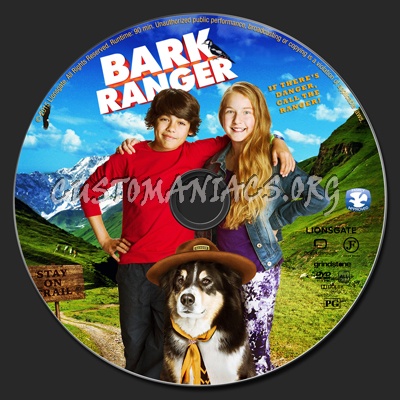 Bark Ranger dvd label