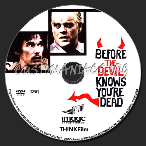 Before the Devil Knows You're Dead dvd label