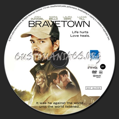 Bravetown dvd label