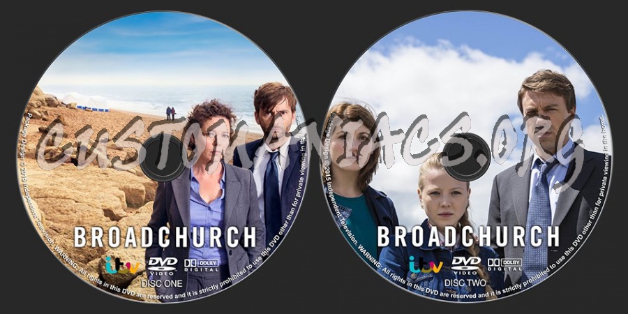 Broadchurch Series 2 dvd label - DVD Covers & Labels by Customaniacs ...