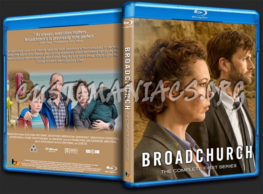 Broadchurch Series 1 blu-ray cover