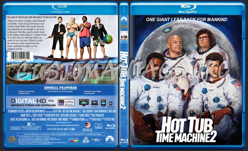 Hot Tub Time Machine 2 blu-ray cover