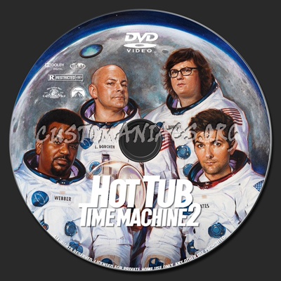 Hot Tub Time Machine 2 dvd label