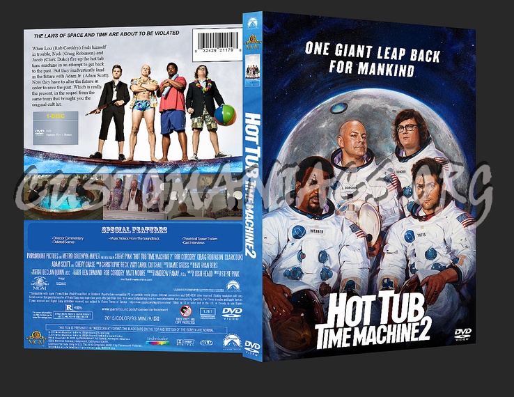 Hot Tub Time Machine 2 dvd cover