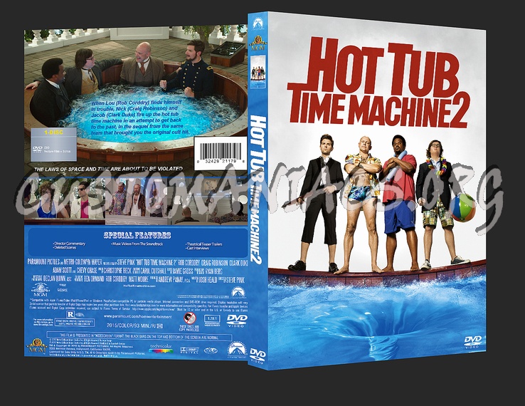 Hot Tub Time Machine 2 dvd cover