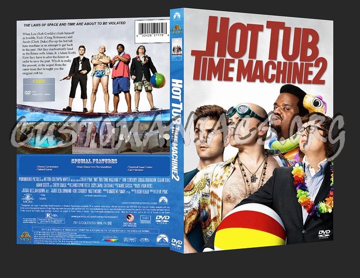 Hot Tub Time Machine 2 dvd cover