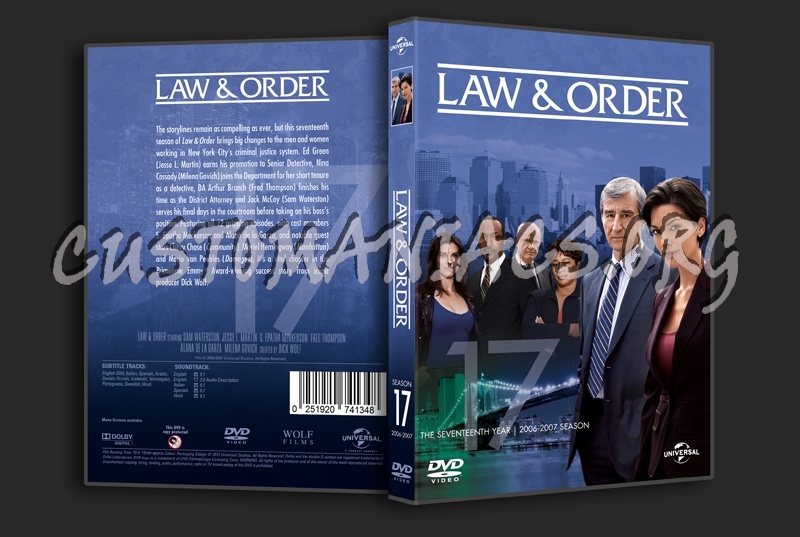 Law & Order Season 17 dvd cover