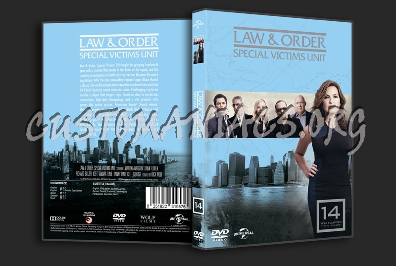 Law & Order Special Victims Unit Season 14 dvd cover