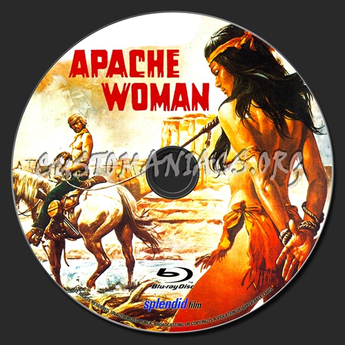 Apache Woman blu-ray label