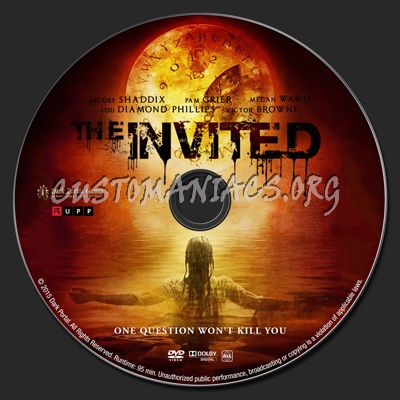 The Invited dvd label