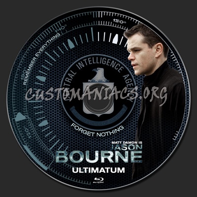 Bourne Trilogy blu-ray label