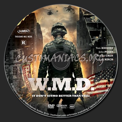 W.m.d. dvd label