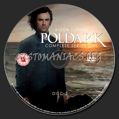 Poldark series 1 dvd label