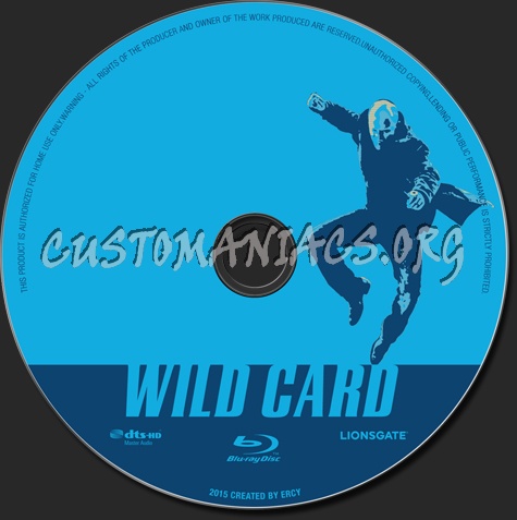 Wild Card blu-ray label