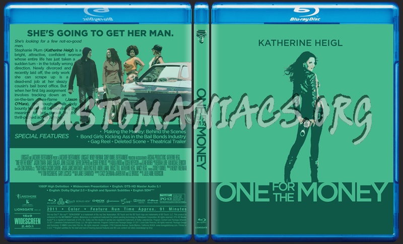 One for the Money blu-ray cover