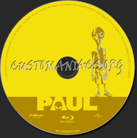 Paul blu-ray label