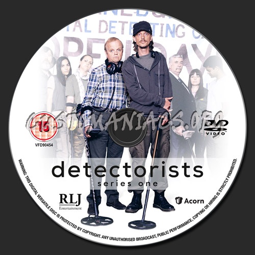 Detectorists Series One dvd label