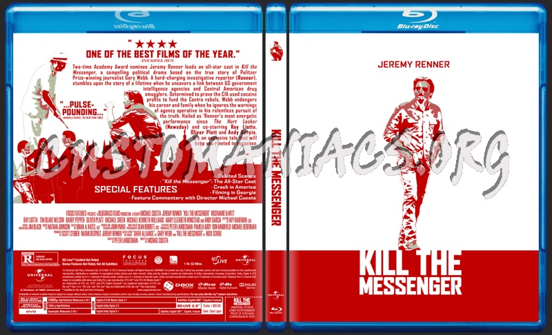 Kill the Messenger blu-ray cover