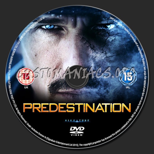 Predestination dvd label