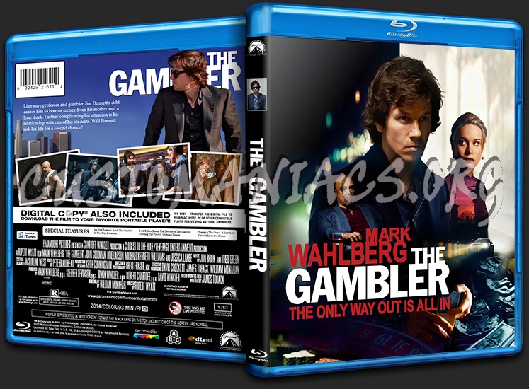 The Gambler blu-ray cover